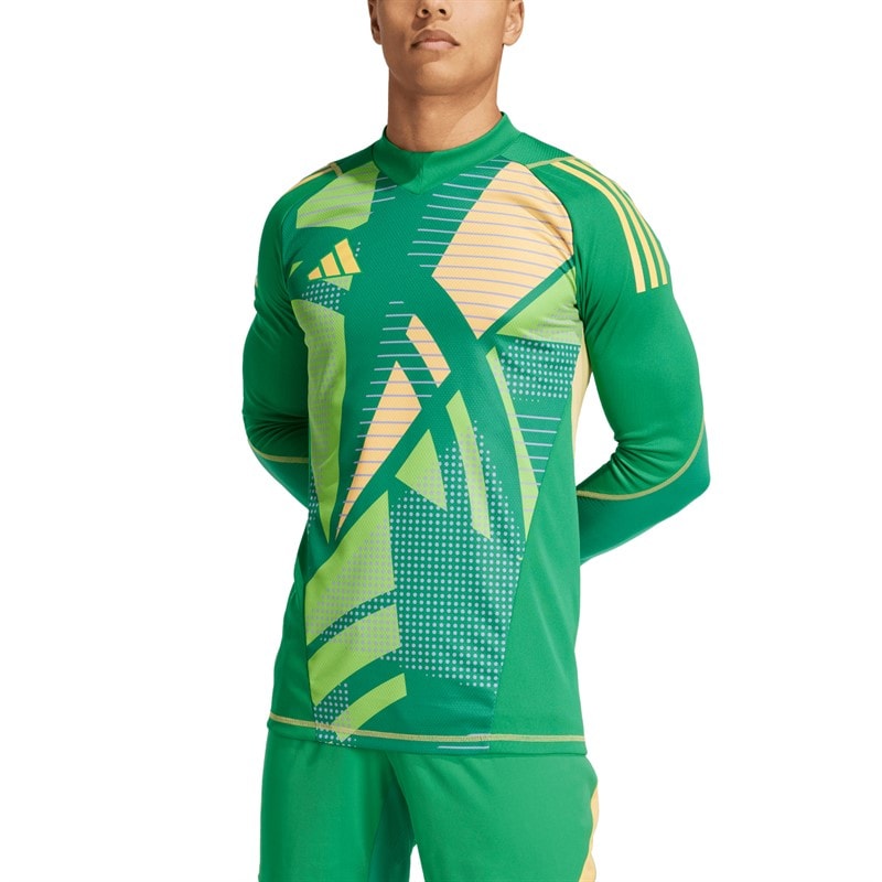 adidas Mens Tiro 24 Pro Long Sleeve Goalkeeper Jersey Team Green - Image 3
