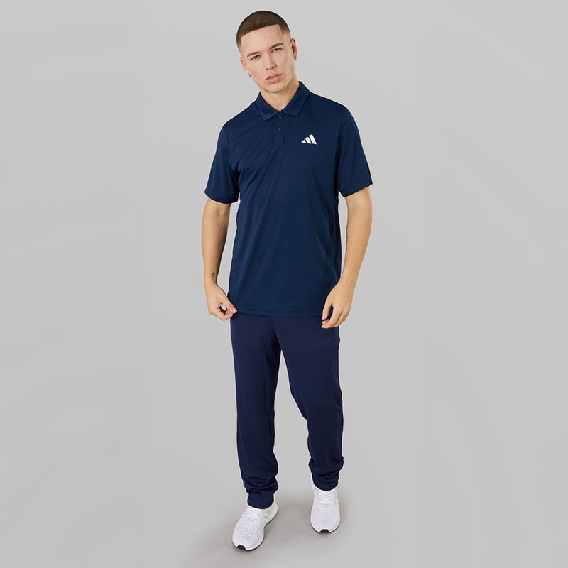 adidas Mens Club Tennis Polo Shirt Collegiate Navy - Image 4