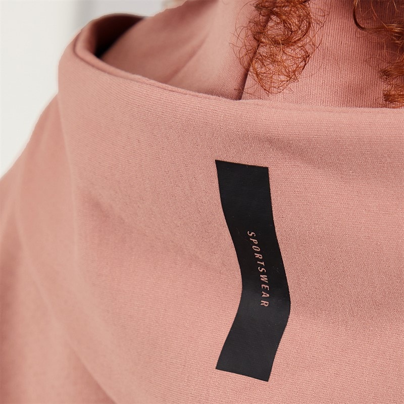 adidas Womens Z.N.E. Full Zip Hoodie Warm Clay - Image 5