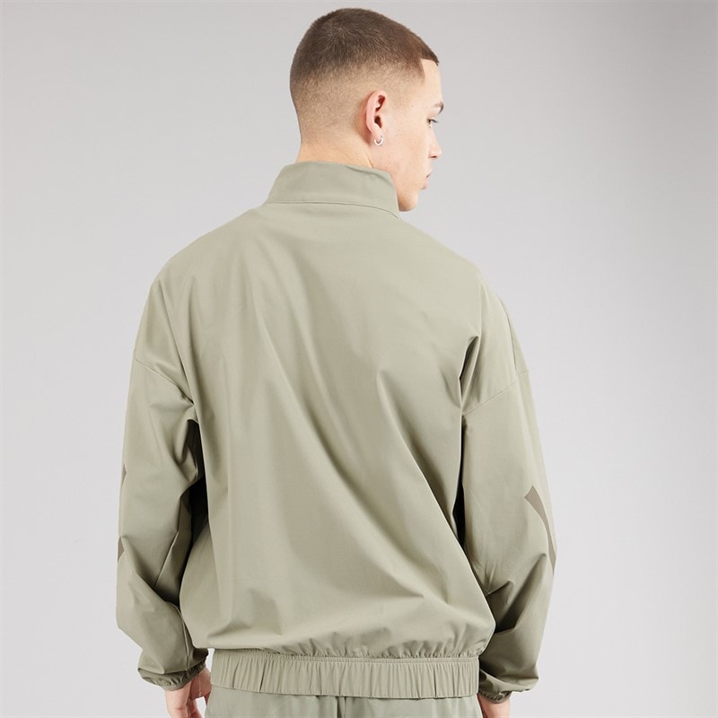 adidas Mens Z.N.E. Woven Track Jacket Putty Beige - Image 2