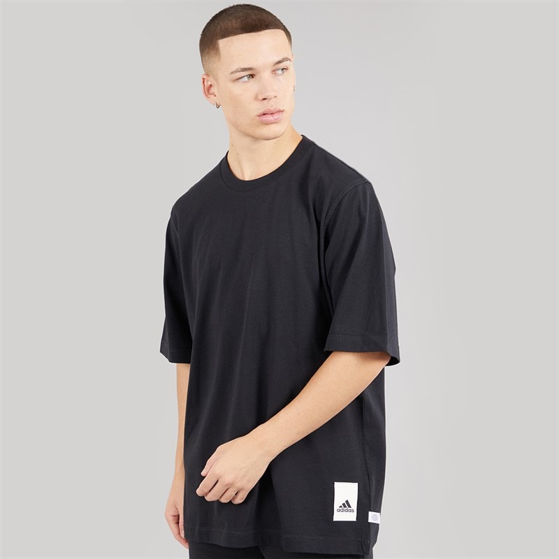 adidas Mens Lounge T-Shirt Black