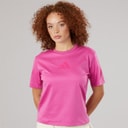 adidas Womens Z.N.E. T-Shirt Semi Lucid Fuchsia