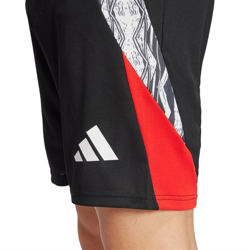adidas Mens AFC Arsenal 24/25 European Pro Training Shorts Black - Image 3