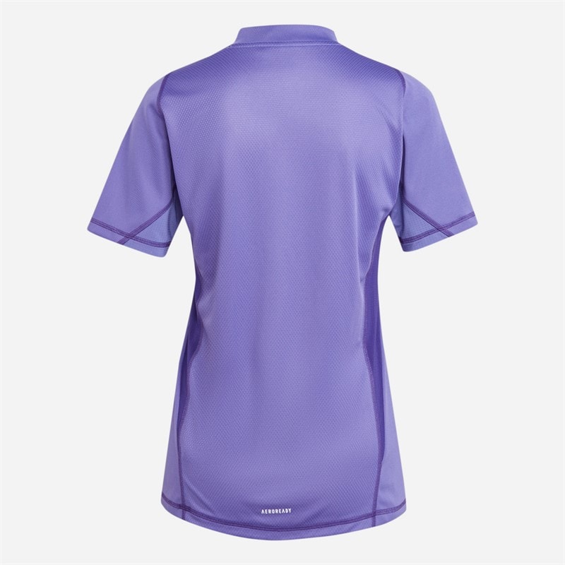 adidas Womens Tiro 24 Pro Goalkeeper Jersey Purple - Image 2