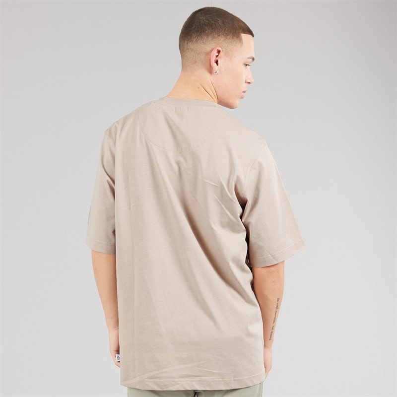 adidas Mens Lounge T-Shirt Wonder Taupe - Image 2