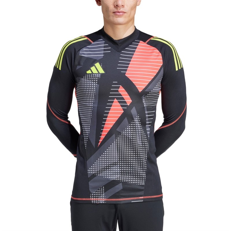 adidas Mens Tiro 24 Pro Long Sleeve Goalkeeper Jersey Black - Image 3