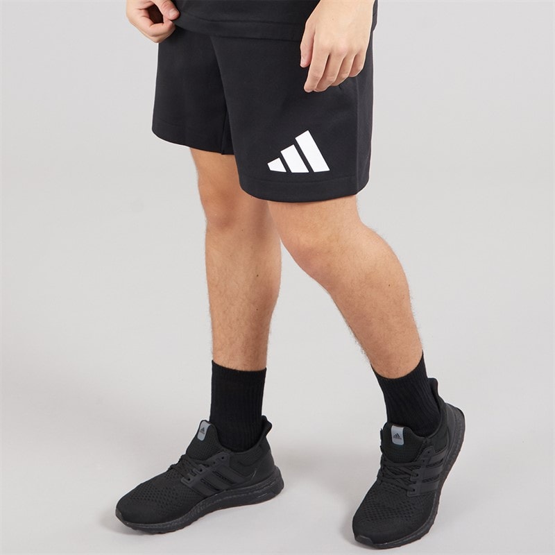 adidas Mens Z.N.E. Shorts Black/White - Image 1