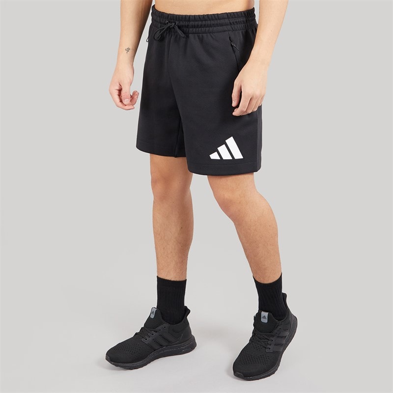 adidas Mens Z.N.E. Shorts Black/White - Image 3