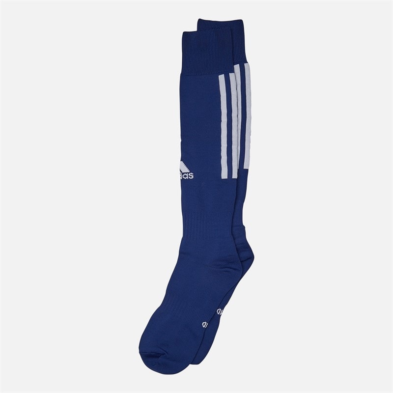 adidas Santos 18 Football Socks Dark Blue/White - Image 3