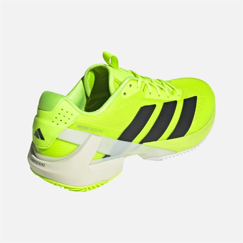 adidas Mens Adizero Ubersonic 5 Tennis Court Shoes Lucid Lemon/Core Black/Cloud White - Image 3