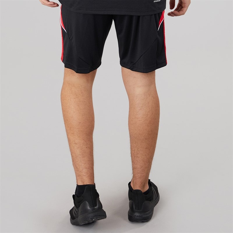 adidas Mens Tiro 24 Shorts Black/Pure Ruby - Image 2