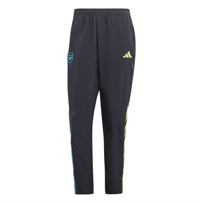 adidas Mens AFC Arsenal Presentation Track Pants Black - Image 1