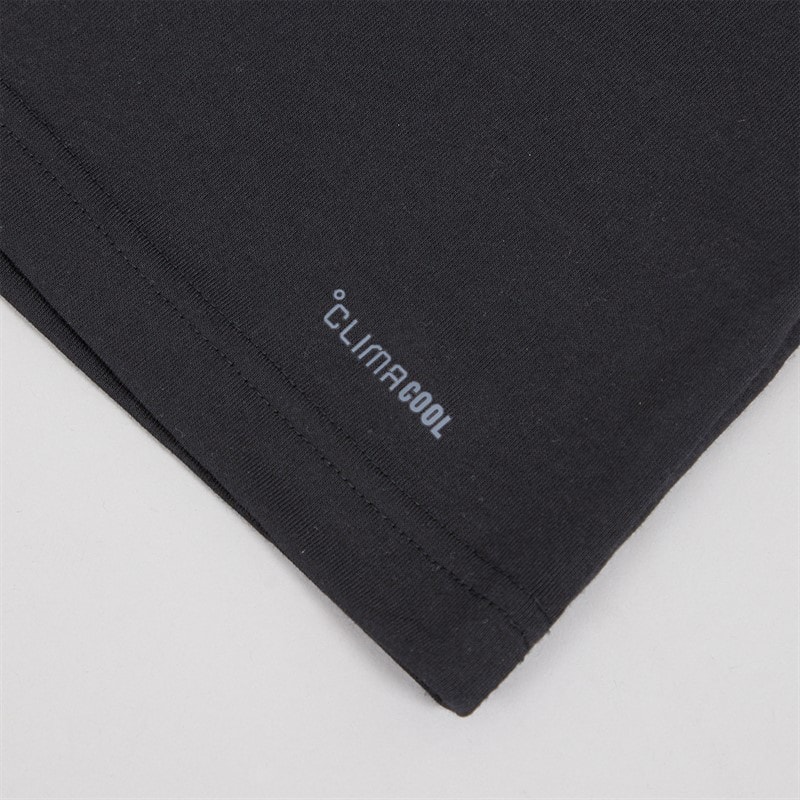 adidas Mens Climacool One Rep At A Time Back Graphic Training T-Shirt Black - Image 5
