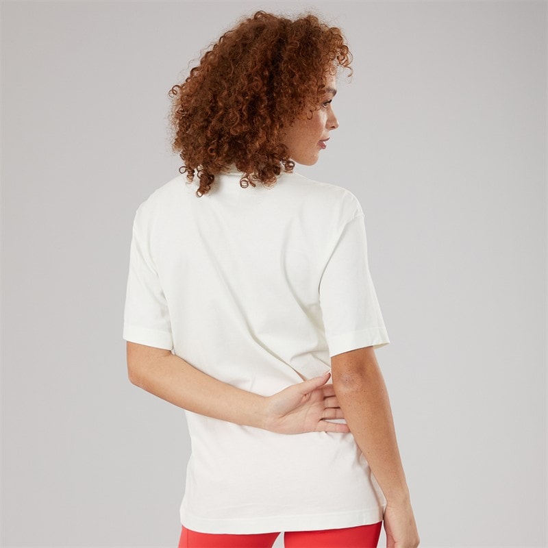 adidas Womens All SZN Loose Fit T-Shirt Off White - Image 2
