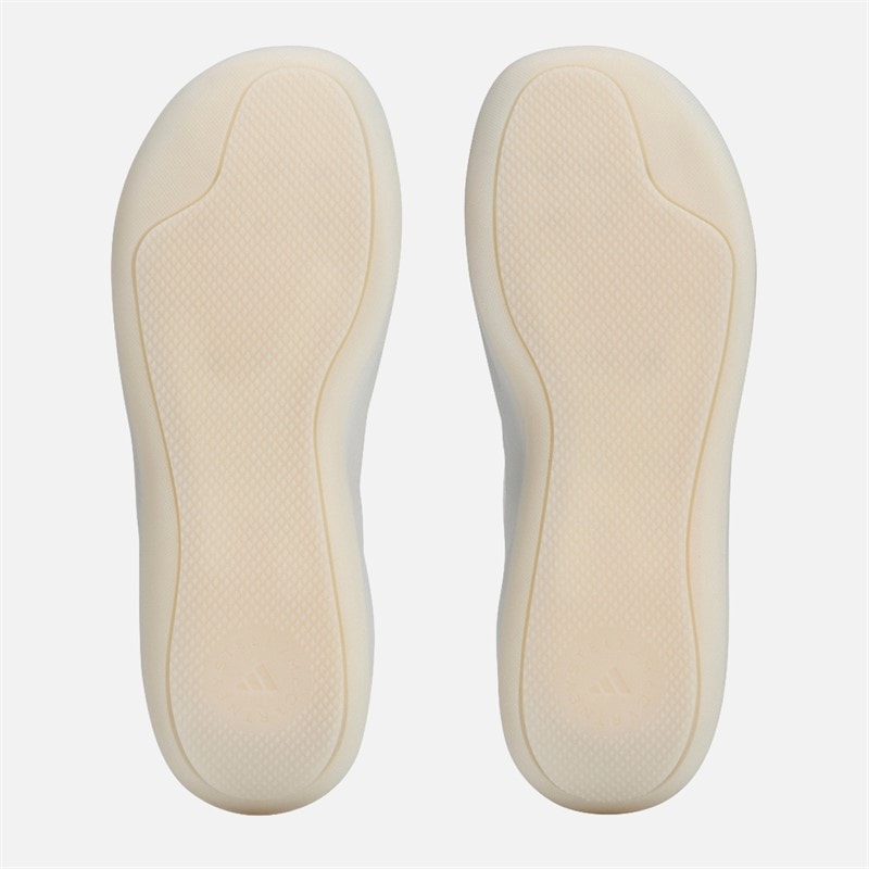 adidas Womens Stella McCartney Sportswear Low Ground Trainers Cloud White/Off White - Image 2