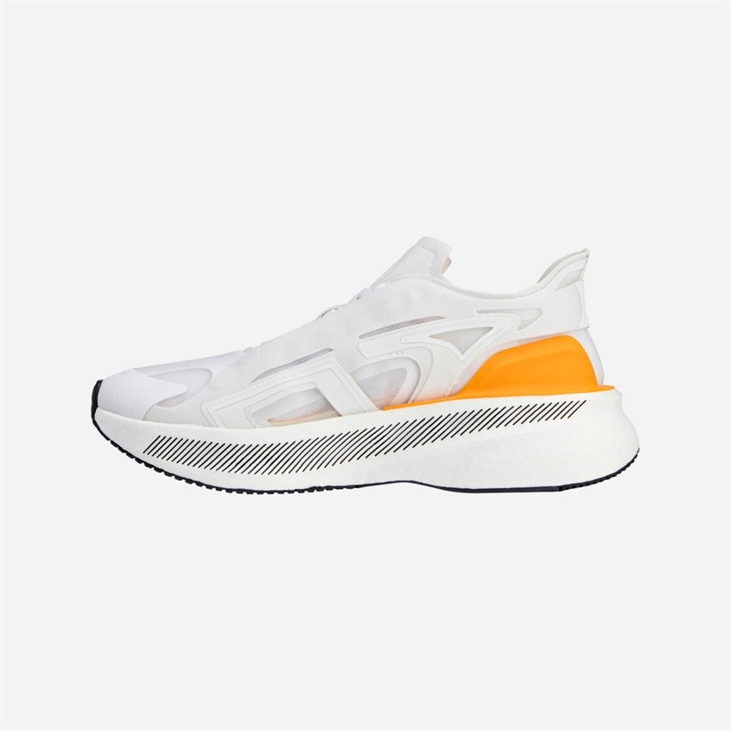 adidas Womens Stella McCartney Ultraboost 5 Neutral Running Trainers Cloud White/Semi Solar Slime/Eqt Yellow - Image 5
