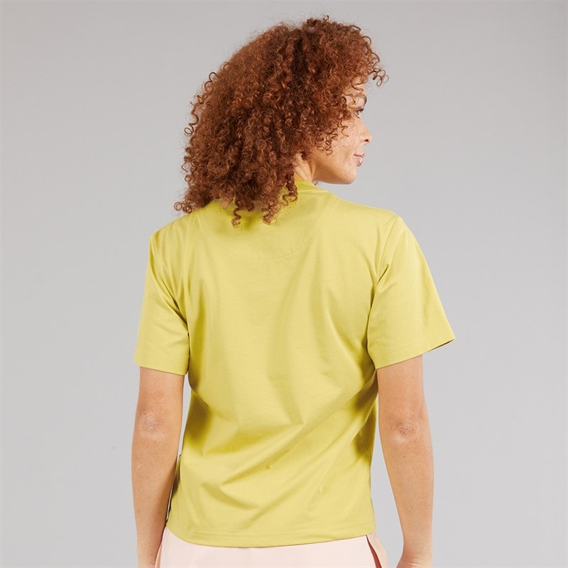 adidas Womens Stella McCartney True Casuals T-Shirt Halo Gold - Image 2