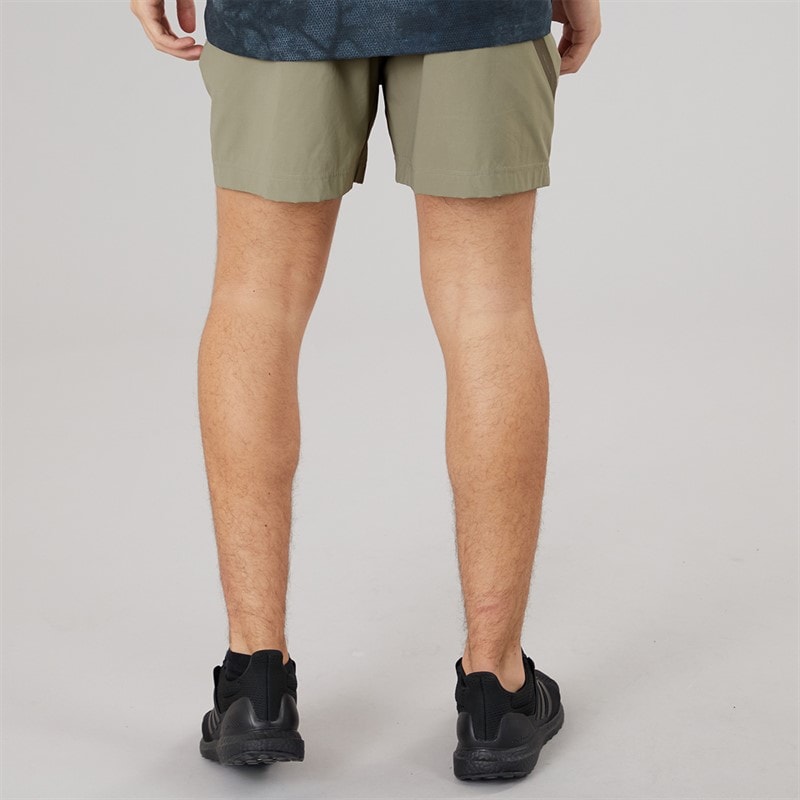 adidas Mens Z.N.E Woven Shorts Putty Beige - Image 2