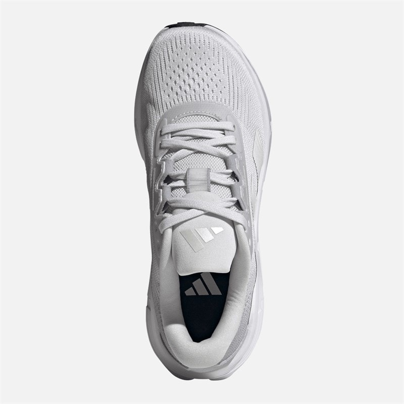 adidas Womens Questar 3 Neutral Running Shoes Dash Grey/Zero Metallic/Halo Silver - Image 4