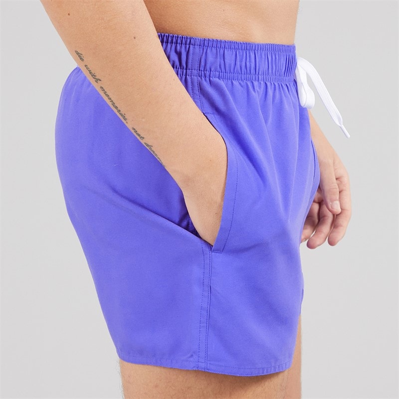 adidas Mens Essentials Logo CLX Swim Shorts Cobalt Blue - Image 5