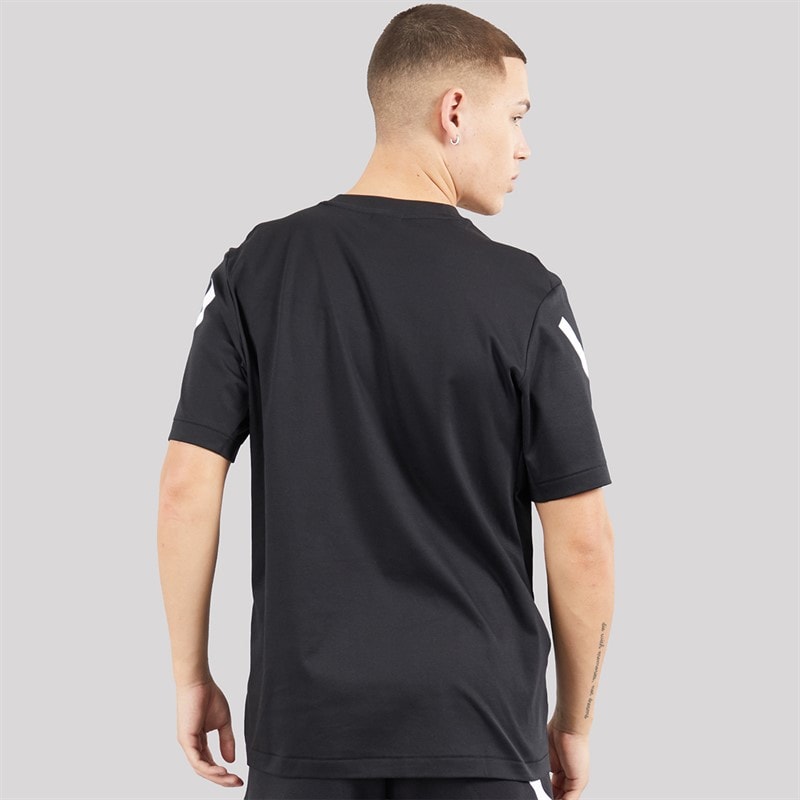 adidas Mens Z.N.E. T-Shirt Black/White - Image 2