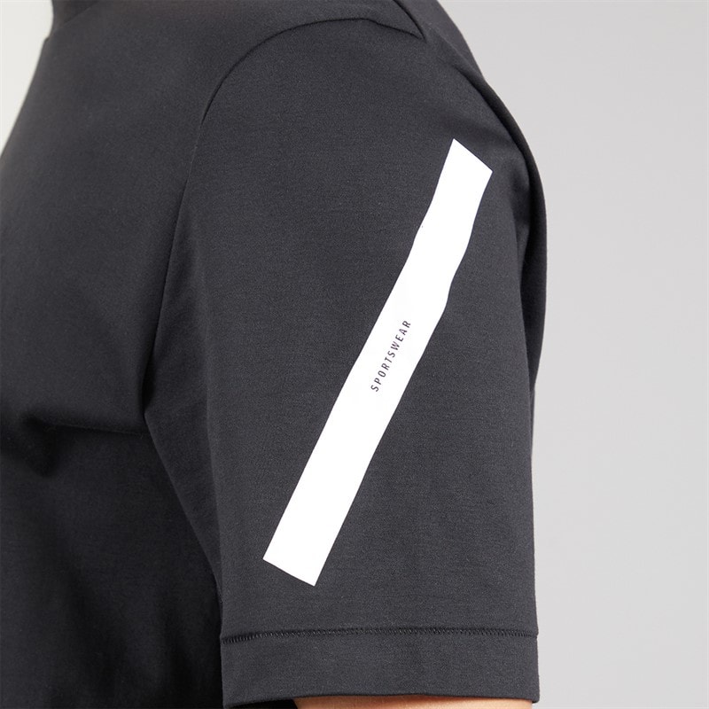 adidas Mens Z.N.E. T-Shirt Black/White - Image 5