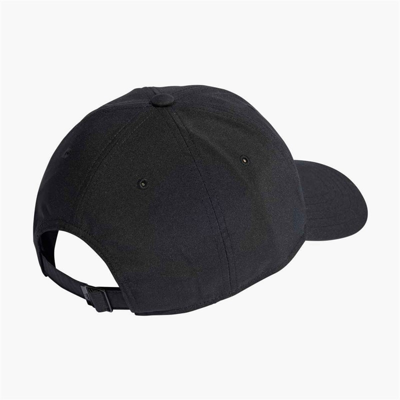 adidas Mens 3-Stripes Baseball Cap Black/White - Image 2
