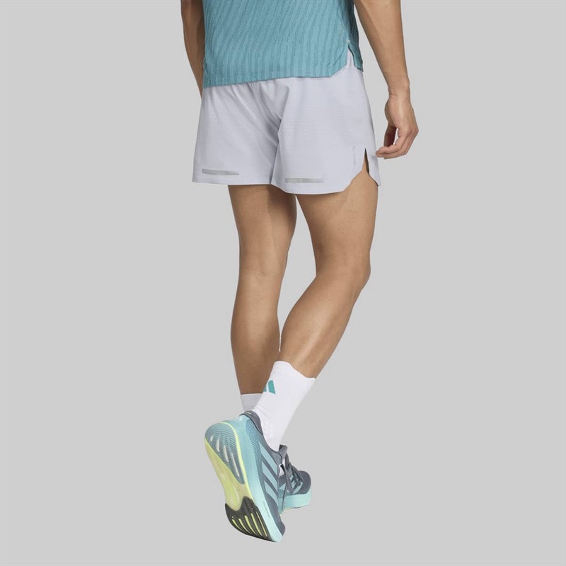 adidas Mens Adi365 Climacool+ Running Shorts Halo Silver - Image 2