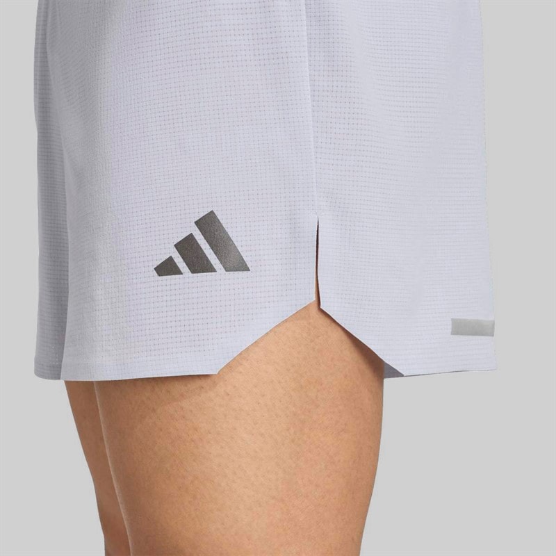 adidas Mens Adi365 Climacool+ Running Shorts Halo Silver - Image 4