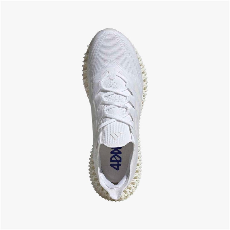adidas Womens 4DFWD 4 Neutral Running Shoes Cloud White/Cloud White/Core White - Image 4