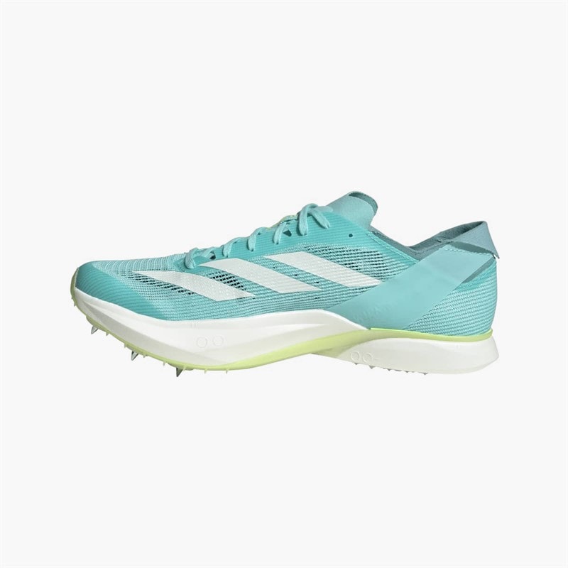 adidas Mens Adizero Avanti Long Distance Running Spikes Flash Aqua/Zero Metalic/Lucid Lemon - Image 5