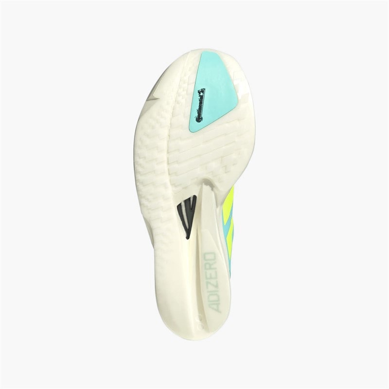 adidas Mens Adizero Takumi Sen 11 Neutral Running Shoes Flash Aqua/Zero Metalic/Mint Ton - Image 2