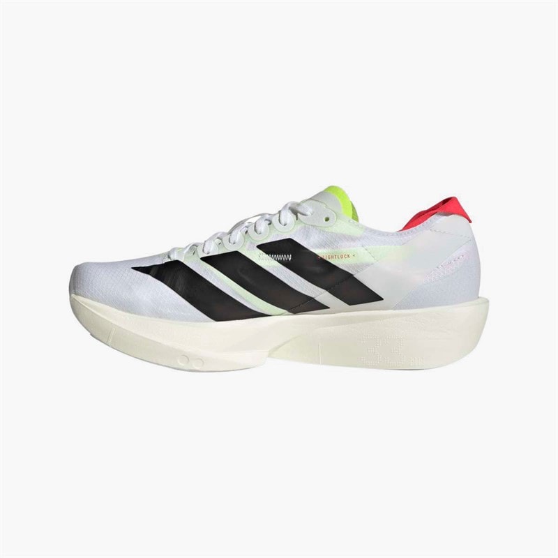 adidas Womens Adizero Takumi Sen 11 Neutral Running Shoes Cloud White/Core Black/Lucid Red - Image 5