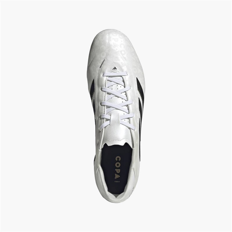 adidas Mens Copa Pure 3 League FG/MG Firm/Multi Ground Football Boots Zero Metalic/Core Black/Gold Metallic - Image 4