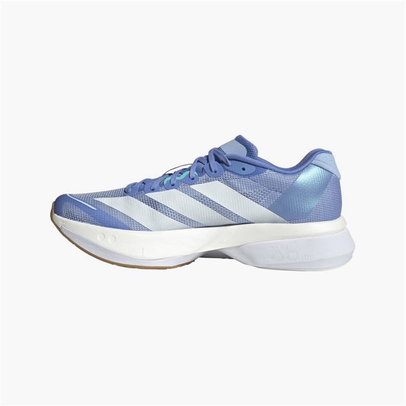 adidas Womens Adizero Boston 13 Neutral Running Shoes Blue Fusion/Zero Metalic/Glow Blue - Image 5