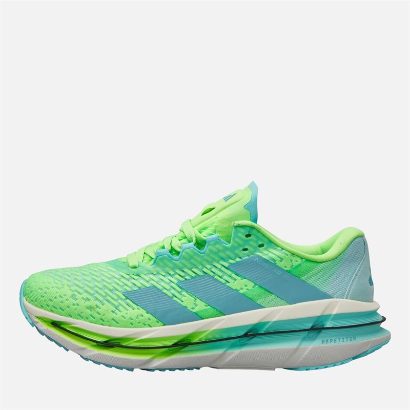 adidas Mens Adistar Byd Neutral Running Shoes Lime Burst/Mint Ton/Flash Aqua - Image 1
