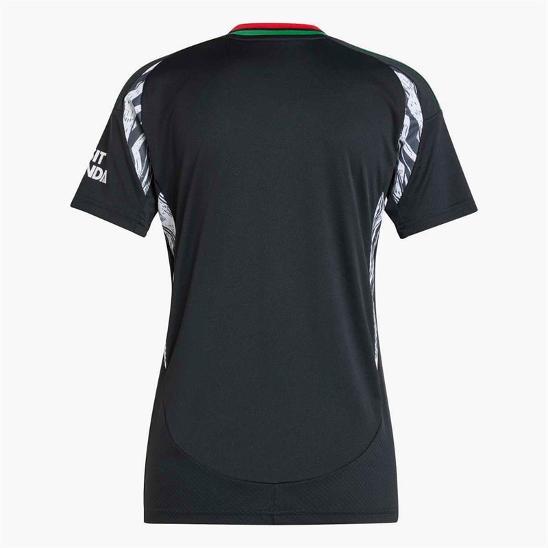 adidas Womens AFC Arsenal 24/25 Away Jersey Black - Image 2