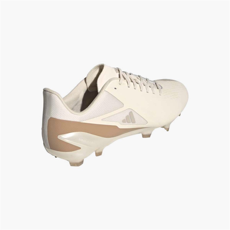 adidas Mens Adizero RS15 Pro FG Firm Ground Rugby Boots Off White/Wonder Alumina/Warm Sandstone - Image 3