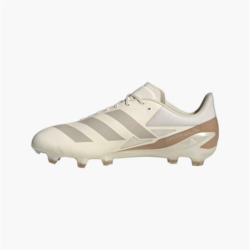 adidas Mens Adizero RS15 Pro FG Firm Ground Rugby Boots Off White/Wonder Alumina/Warm Sandstone - Image 5