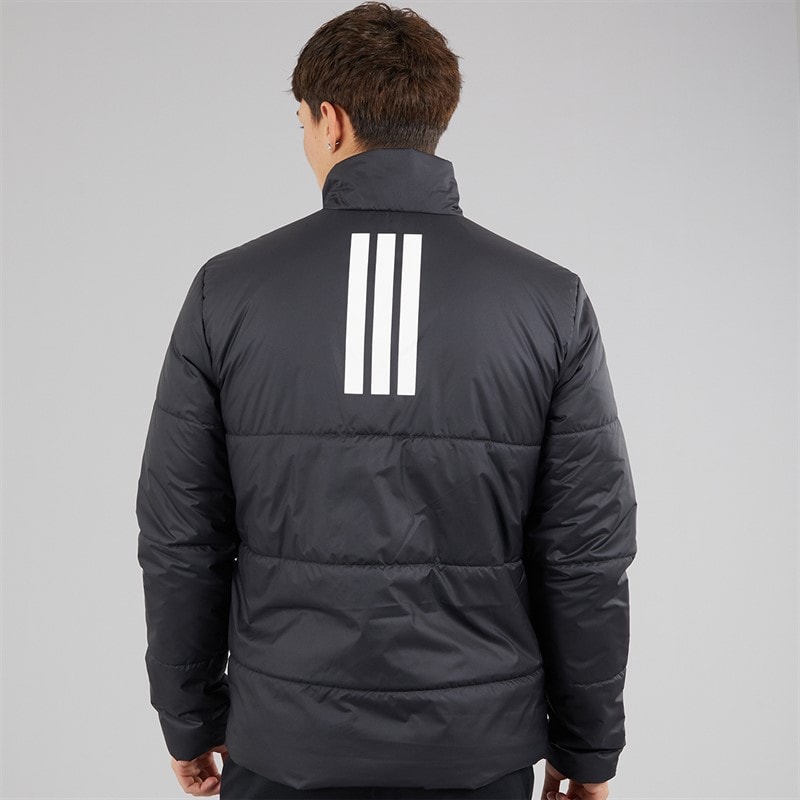 adidas Mens BSC Climawarm 3-Stripes Insulated Jacket Black - Image 2