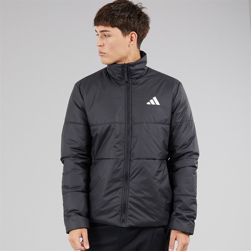 adidas Mens BSC Climawarm 3-Stripes Insulated Jacket Black - Image 5