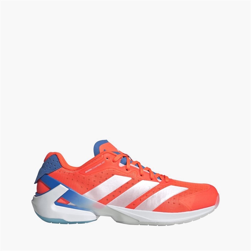 adidas Mens Counterblast Indoor Performance Court Shoes Team Solar Orange/Zero Metalic/Bright Royal