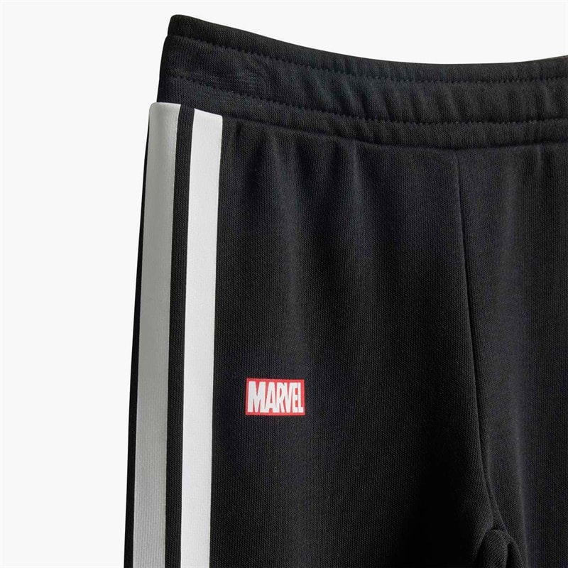 adidas Infant X Marvel Spiderman Sweatshirt And Joggers Set Pure Ruby/White - Image 3
