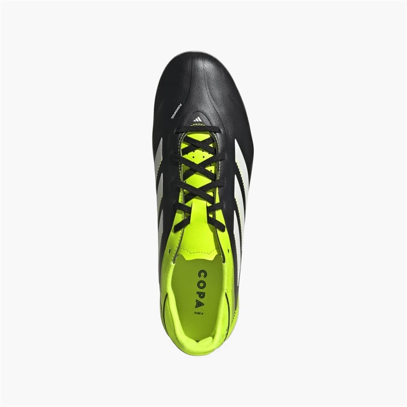 adidas Mens Copa Pure 3 League Radiant Blaze Pack AG Artifical Ground Football Boots Core Black/White/Lucid Lemon - Image 4