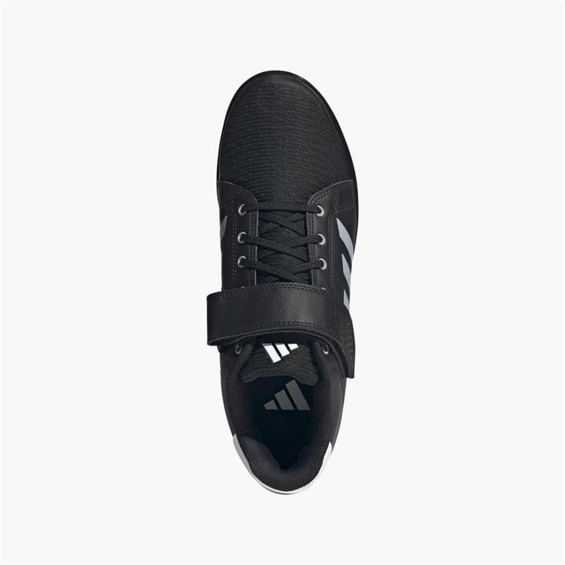 adidas Mens APWR Perfect 3 Weight Lifting Training Shoes Core Black/Zero Metalic/Grey Two - Image 4
