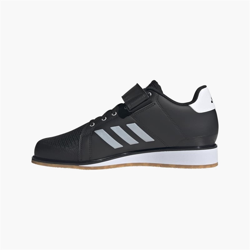 adidas Mens APWR Perfect 3 Weight Lifting Training Shoes Core Black/Zero Metalic/Grey Two - Image 5