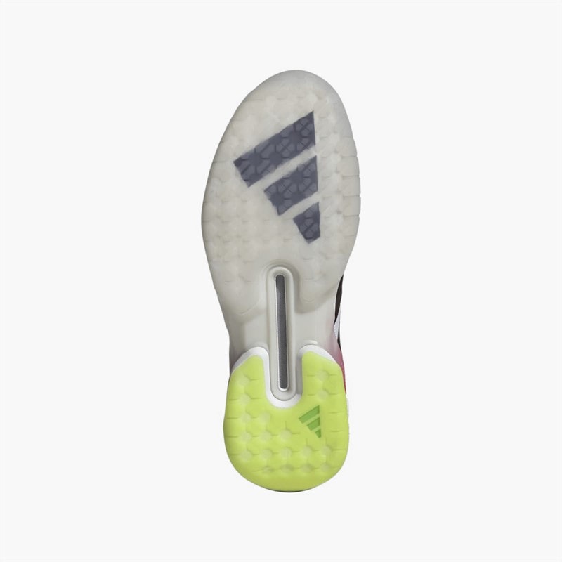 adidas Mens Counterblast Indoor Performance Court Shoes Cloud White/Aurora Met/Aurora Plum - Image 2
