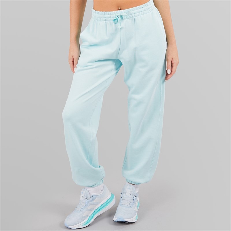 adidas Womens All SZN French Terry Loose Joggers Halo Mint - Image 3