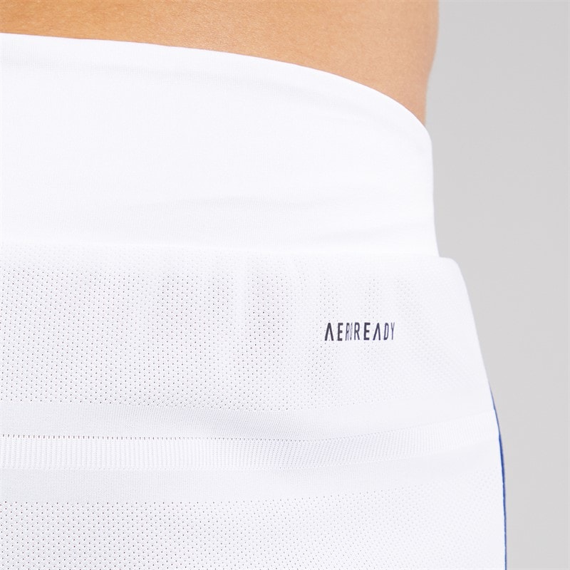 adidas Mens AFC Arsenal FC 24/25 Authentic Home Shorts White/Victory Blue - Image 4
