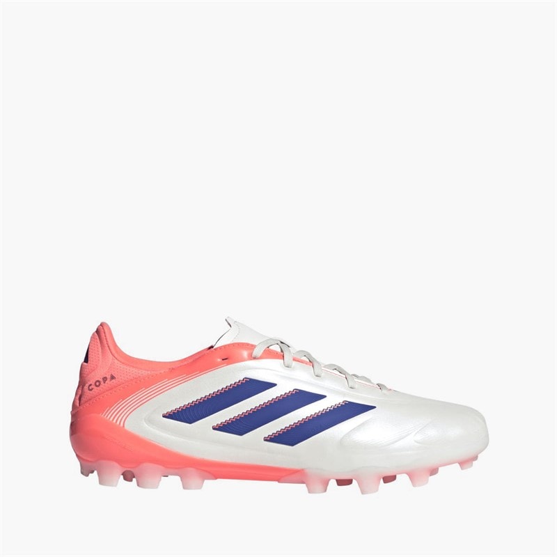 adidas Mens Copa Pure 3 League AG Artificial Ground Football Boots Off White/Lucid Blue/Signal Coral